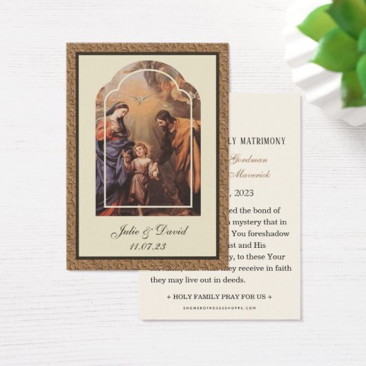 カソリッ結婚ク祈りの言葉イエスメリージョセフ (デスク)