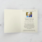 カソリッ賛美クヴァージンメアリーイエス葬儀 カード (内部)