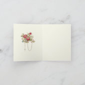 カソリッ賛美クヴァージンメアリーエンジェルス宗教 カード (内部)