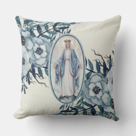 カソリッ賛美クヴァージンメアリーレディーオブグレース クッション