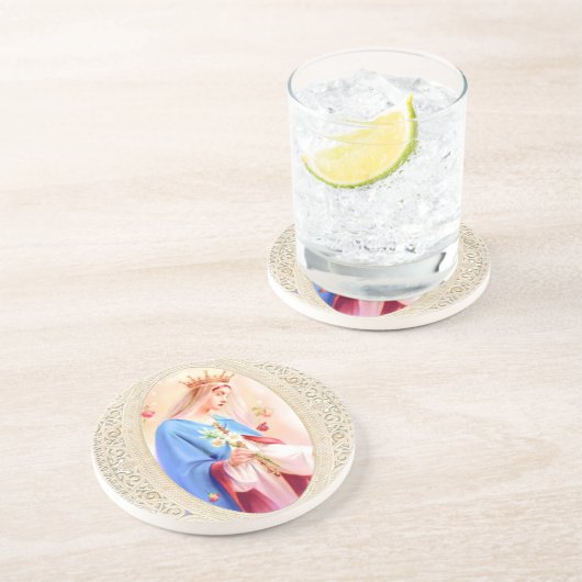 カソリッ賛美クヴァージンメアリー宗教上のレース コースター (側面)