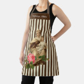 カソリッ賛美クヴァージンメアリー山カルメルバラ エプロン (インサイチュ)