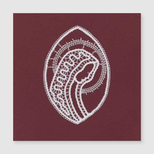 カソリッ賛美クヴァージンメアリー、レース (正面)