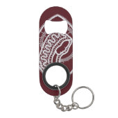 カソリッ賛美クヴァージンメアリー、レース キーホルダー栓抜き (裏面)