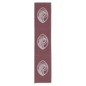 カソリッ賛美クヴァージンメアリー、レース ショートテーブルランナー (正面)