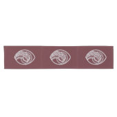 カソリッ賛美クヴァージンメアリー、レース ショートテーブルランナー (横)