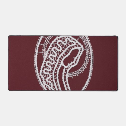 カソリッ賛美クヴァージンメアリー、レース デスクマット (正面)