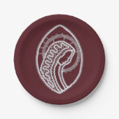 カソリッ賛美クヴァージンメアリー、レース ペーパープレート (正面)