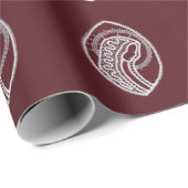 カソリッ賛美クヴァージンメアリー、レース ラッピングペーパー (ロールコーナー)