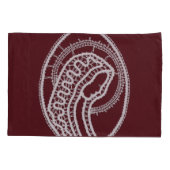 カソリッ賛美クヴァージンメアリー、レース 枕カバー (裏面)