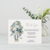 カソリッ賛美ク・メアリー葬儀弔問悔やみや弔慰 サンキューカード (スタンド正面)