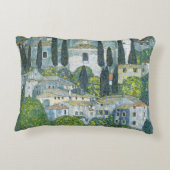 カソンにある教会(キルシュ) by Gustavクリムト アクセントクッション (裏面)