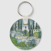 カソンにある教会(キルシュ) by Gustavクリムト キーホルダー (正面)