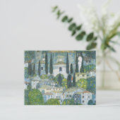 カソンにある教会(キルシュ) by Gustavクリムト ポストカード (スタンド正面)