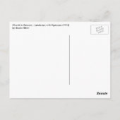 カソンにある教会(キルシュ) by Gustavクリムト ポストカード (裏面)