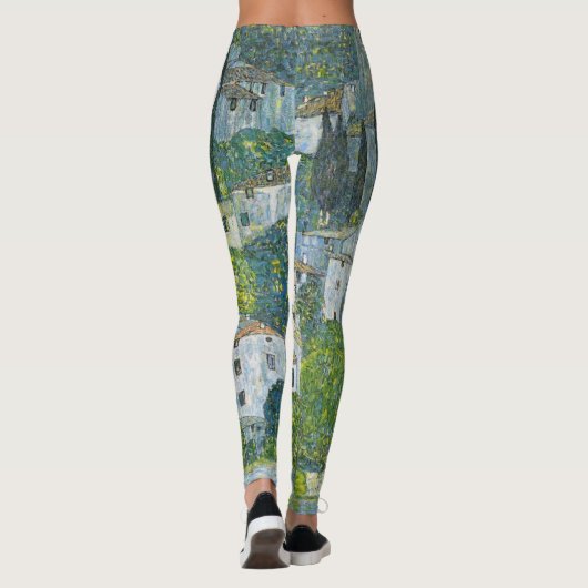 カソンにある教会(キルシュ) by Gustavクリムト レギンス (裏面)