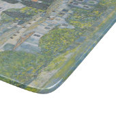 カソンの教会(イタリアン風景)ヴィンテージアート カッティングボード (角)