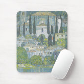 カソンの教会(イタリアン風景)ヴィンテージアート マウスパッド (マウス)