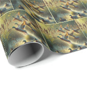 カタイル付きマラルダック ラッピングペーパー (ロールコーナー)