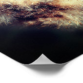 カタイル毛羽クローズアップ ポスター (角)