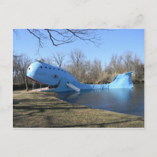 カタオサの青いクジラ ポストカード