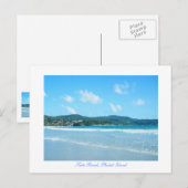 カタカタビーチプーケット島 ポストカード (正面/裏面)