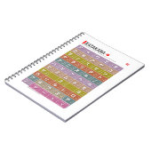 カタカナの表01 - ノートブック (左側)