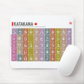 カタカナの表01 - マウスパッド (マウス)