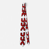 カタカナ語日本のを続ける ネクタイ (正面)