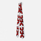 カタカナ語日本のを続ける ネクタイ (裏面)