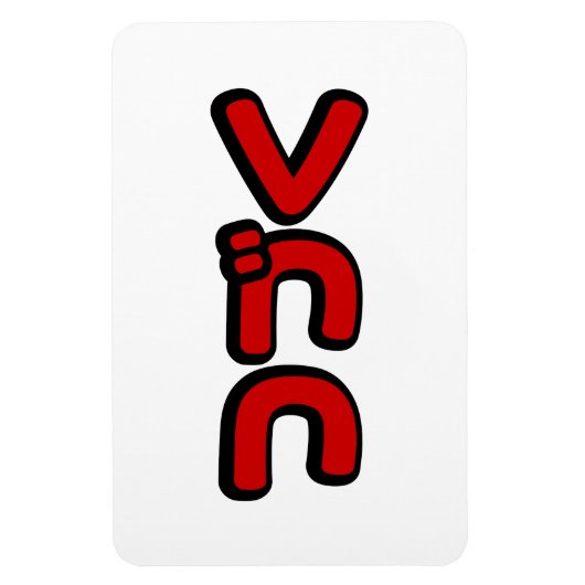 カタカナ語日本のを続ける マグネット (縦)