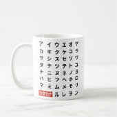カタカナ コーヒーマグカップ (左)