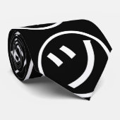 カタカナ㋡ツ微笑み絵文字/絵文字 ネクタイ (ロール)