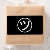 カタカナ㋡ツ微笑み絵文字/絵文字 ラベル (インサイチュ)