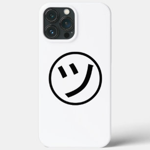 カタカナ㋡ツ微笑み絵文字/絵文字 iPhone 13 PRO MAXケース