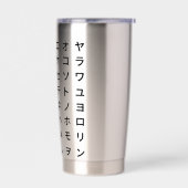 カタカナ 保温保冷タンブラー (左面)