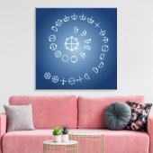 カタカムナ動力第5節 キャンバスプリント (インサイチュ (リビング))