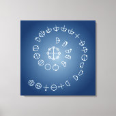 カタカムナ動力第5節 キャンバスプリント (正面)