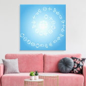 カタカムナ動力第7節 キャンバスプリント (インサイチュ (リビング))