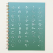 カタカムナ図 プランナー手帳 (正面)