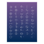 カタカムナ図 ポスター (正面)