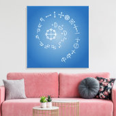 カタカムナ電源第6節 キャンバスプリント (インサイチュ (リビング))