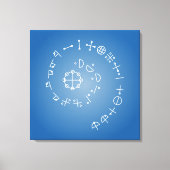 カタカムナ電源第6節 キャンバスプリント (正面)