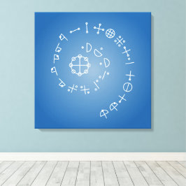 カタカムナ電源第6節 キャンバスプリント