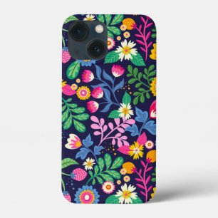 カタキストンフラワーズスケッチオリジナルアートデザインg iPhone 13 miniケース