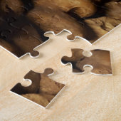 カタコンブ人骨スカル写真 ジグソーパズル (側面)