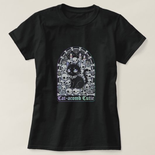 カタコンブ・キューティー Tシャツ (デザイン正面)