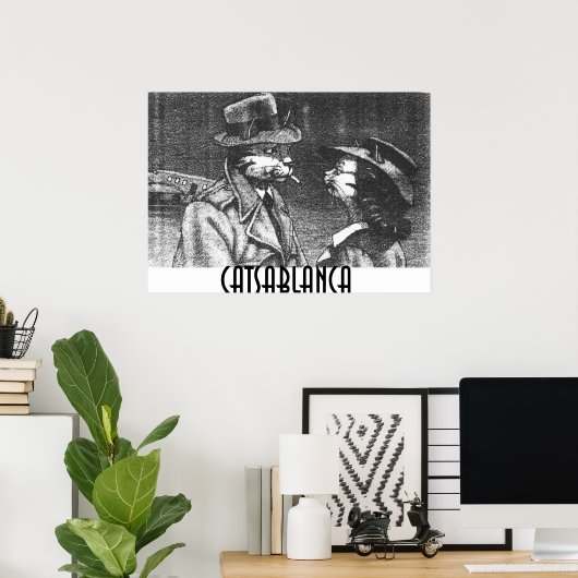 カタサブランカ ポスター (ホームオフィス)
