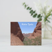 カタジュタオーストラリアのはがき ポストカード (スタンド正面)