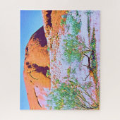 カタジュタザオルガスセントラルオーストラリア ジグソーパズル (縦)